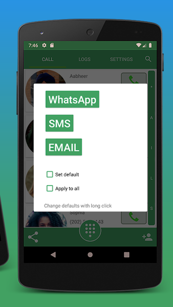 Contacts, Dialer and Phone - عکس برنامه موبایلی اندروید