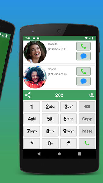 Contacts, Dialer and Phone - عکس برنامه موبایلی اندروید