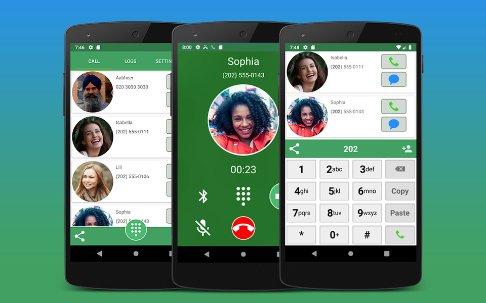 Contacts, Dialer and Phone - عکس برنامه موبایلی اندروید