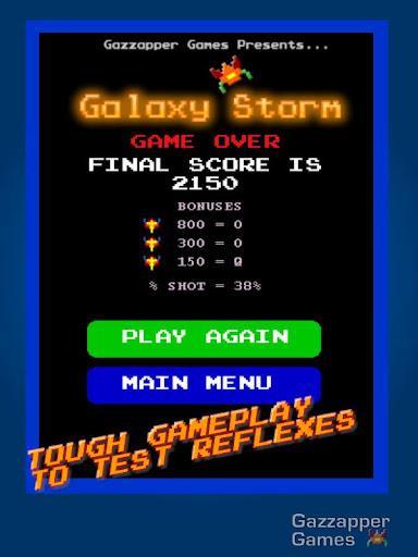 Galaxy Storm - Retro Invader - عکس بازی موبایلی اندروید