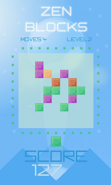 Zen Blocks: Puzzle Game - Gameplay image of android game