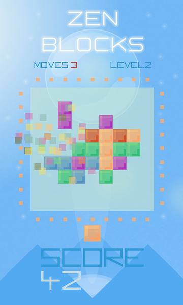 Zen Blocks: Puzzle Game - Gameplay image of android game