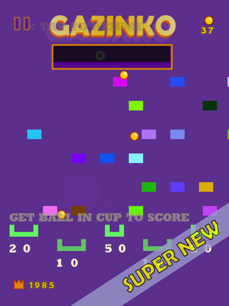 Gazinko - Drop Pinball - Image screenshot of android app