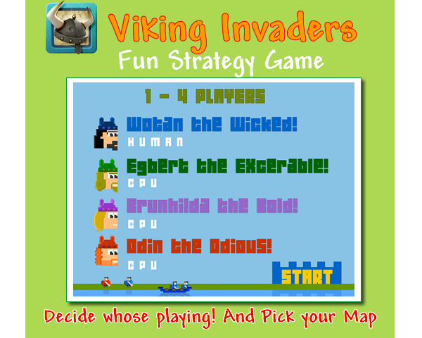Viking Invaders: Nordic War - عکس بازی موبایلی اندروید
