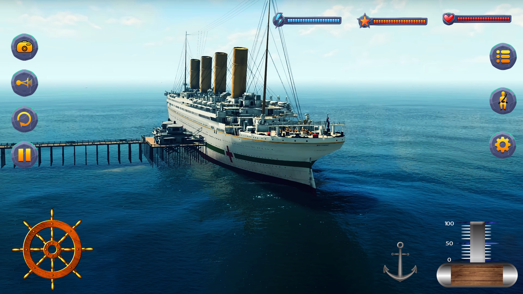 Ship Games Driving Simulator - Gameplay image of android game