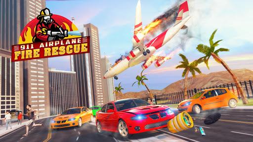 911 Airplane Fire Rescue Simulator - عکس برنامه موبایلی اندروید