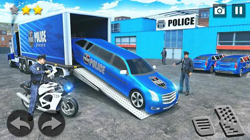 Cargo Airplane Police Vehicle - Gameplay image of android game