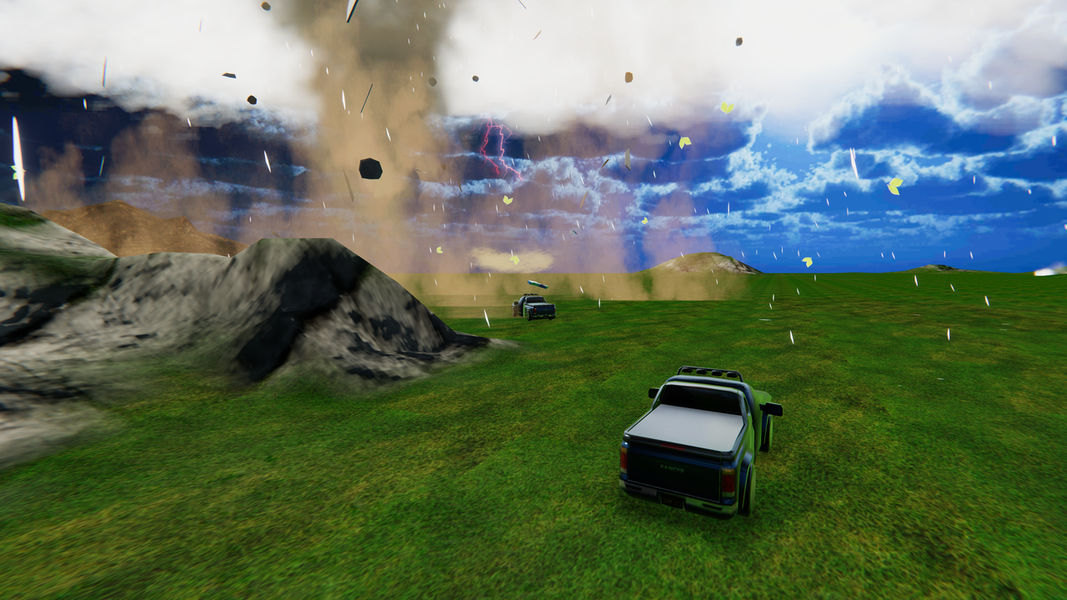 Tornado Hunter Extreme Drive - Gameplay image of android game