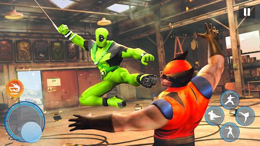 Superhero Fighting  3D - Image screenshot of android app