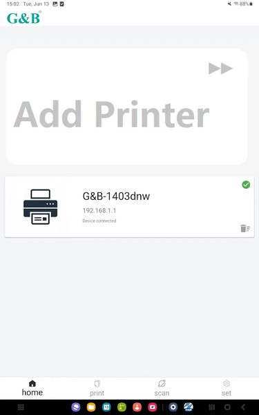 G&B Printer - عکس برنامه موبایلی اندروید