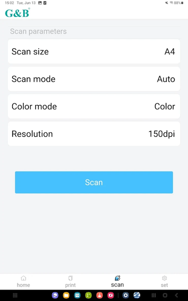 G&B Printer - عکس برنامه موبایلی اندروید