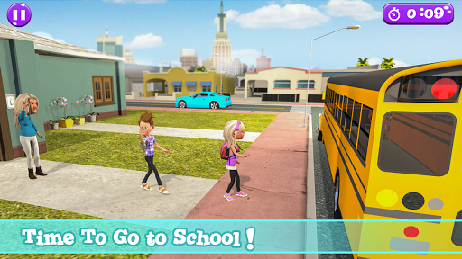 Super Granny Happy Family Game - Gameplay image of android game