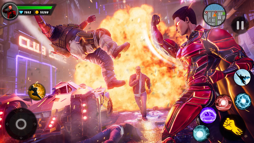 Gangster Grand Crime City Wars - Gameplay image of android game