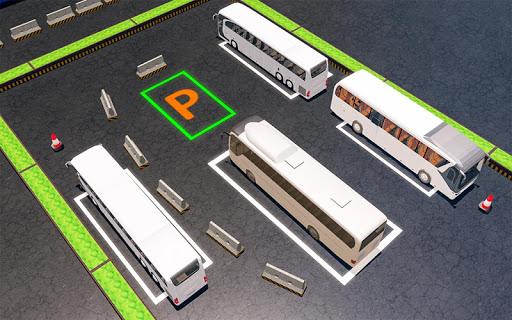 Heavy Coach Bus Parking Simulator - Gameplay image of android game