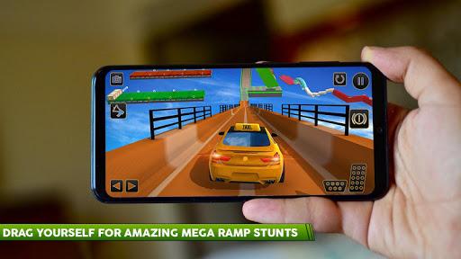 Real Taxi Car Stunts ۳D: Impossible Ramp Car Stunt - عکس برنامه موبایلی اندروید