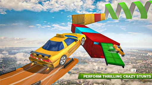 Real Taxi Car Stunts 3D: Impossible Ramp Car Stunt - عکس برنامه موبایلی اندروید