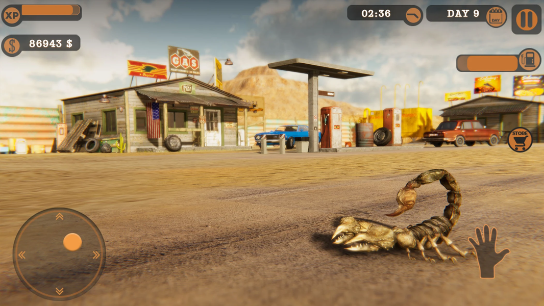 My Gas Station Market Sim 3D - Gameplay image of android game