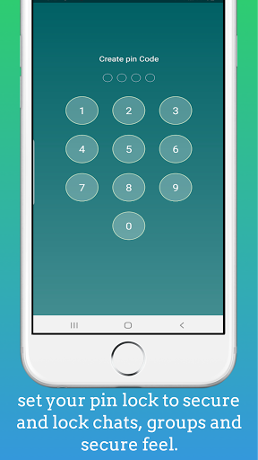 Chat and group locker, Secure - عکس برنامه موبایلی اندروید