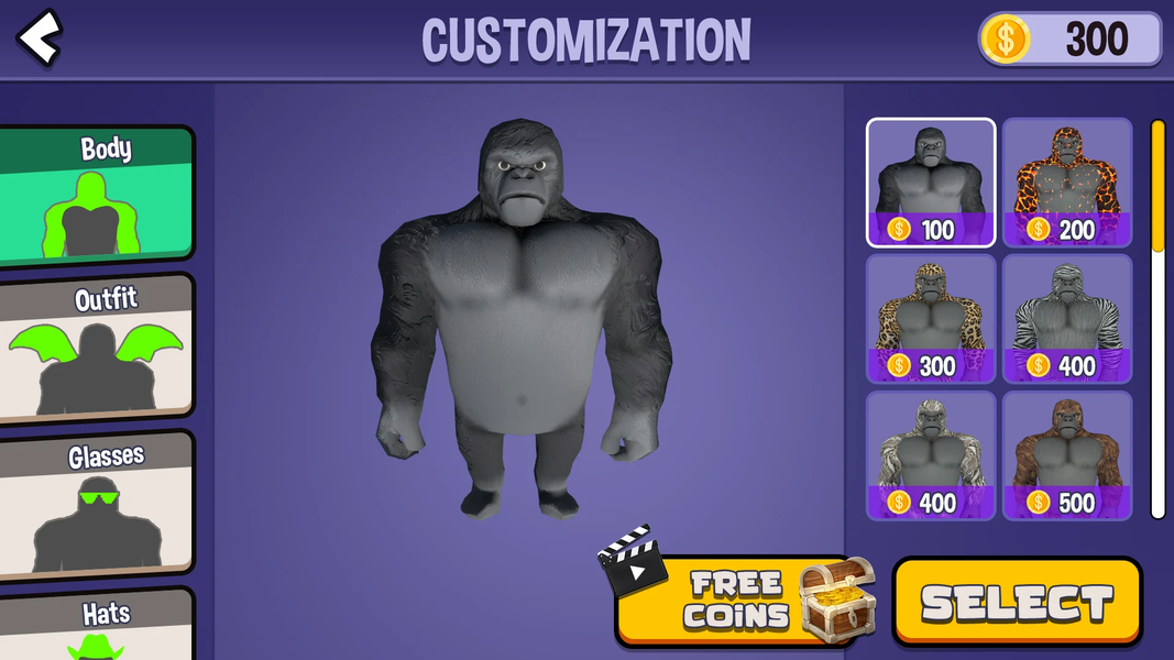 Monkey Arena Tag Mayhem Games - Gameplay image of android game