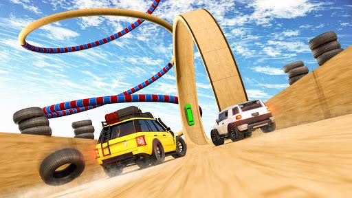 Muscle Car Stunts Simulator - Mega Ramp Car Game - عکس بازی موبایلی اندروید