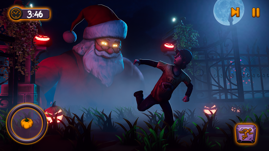 Scary Santa Horror Escape Game - عکس بازی موبایلی اندروید