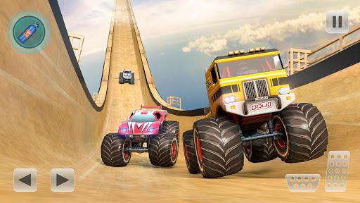 Mega Ramp Monster Truck Stunts Racer - عکس برنامه موبایلی اندروید