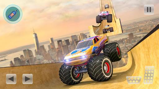 Mega Ramp Monster Truck Stunts Racer - عکس برنامه موبایلی اندروید