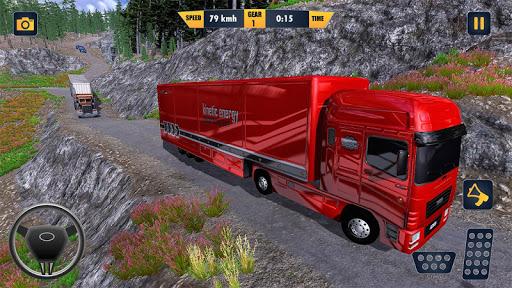 American Truck Cargo Car Transporter Driving - Image screenshot of android app