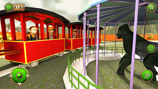 Wild Animal Virtual Zoo Park - Gameplay image of android game