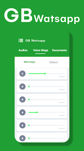 GB Whats Version 2022 App - Image screenshot of android app