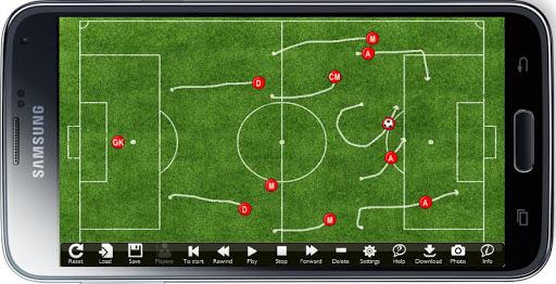 Soccer Play Designer and Coach Tactic Board - عکس برنامه موبایلی اندروید