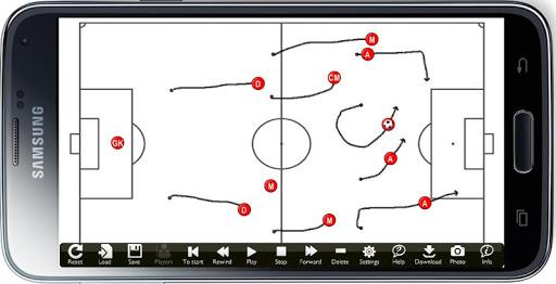 Soccer Play Designer and Coach Tactic Board - عکس برنامه موبایلی اندروید