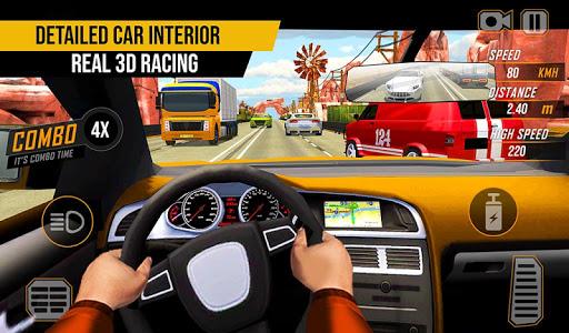 Racing in Highway Car ۳D Games - عکس بازی موبایلی اندروید