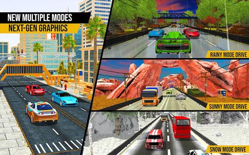 Racing in Highway Car ۳D Games - عکس بازی موبایلی اندروید