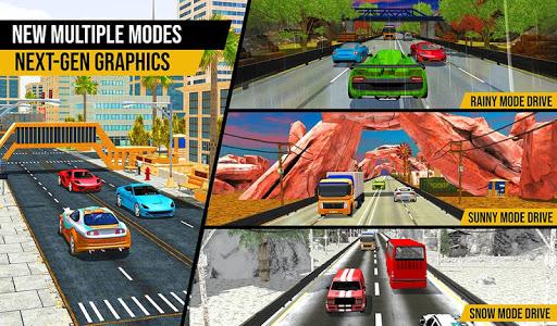 Racing in Highway Car ۳D Games - عکس بازی موبایلی اندروید