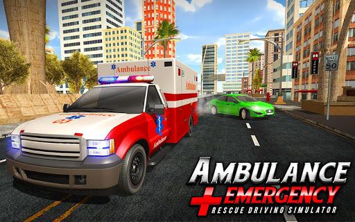 ۹۱۱ Ambulance City Rescue Game - عکس بازی موبایلی اندروید