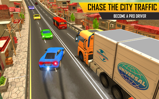 Highway Car Racing 3D Games - Image screenshot of android app