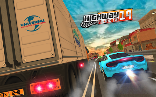 Highway Car Racing 3D Games - Image screenshot of android app