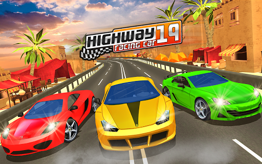 Highway Car Racing 3D Games - Image screenshot of android app