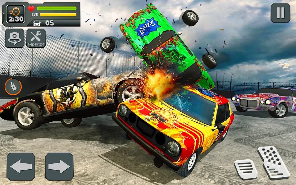 Demolish It - Demolition Derby - Gameplay image of android game