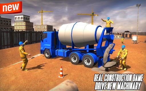 City Heavy Excavator Crane 3D - Gameplay image of android game
