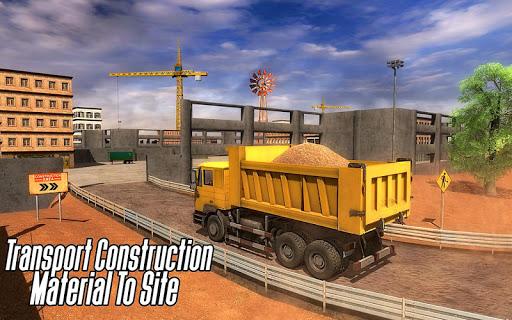 City Heavy Excavator Crane 3D - Gameplay image of android game