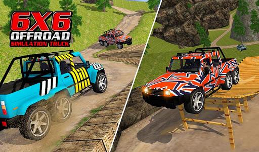 4X4 Offraod Jeep Driving Games - Gameplay image of android game