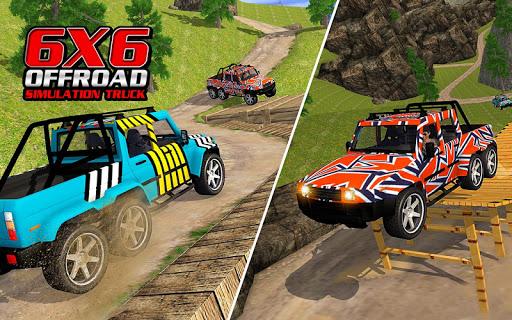 4X4 Offraod Jeep Driving Games - Gameplay image of android game