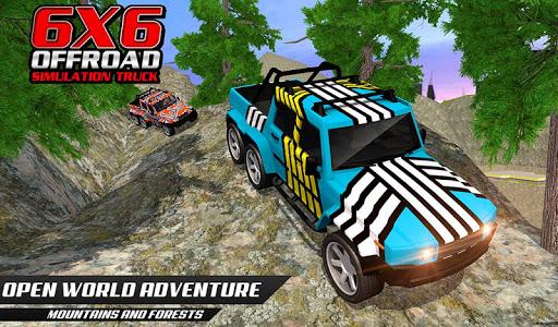 4X4 Offraod Jeep Driving Games - Gameplay image of android game