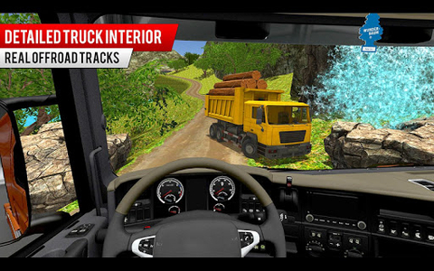 Mountain Offroad Truck Driving - عکس بازی موبایلی اندروید