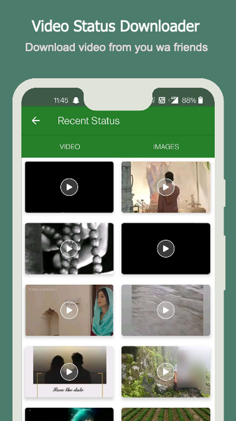 GB ۲۰۲۴ WA - Save Video Status - عکس برنامه موبایلی اندروید