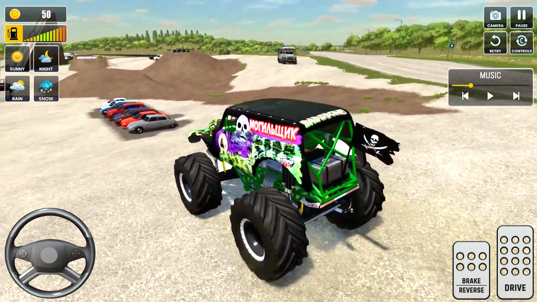 US Offroad Monster Truck Game - عکس بازی موبایلی اندروید