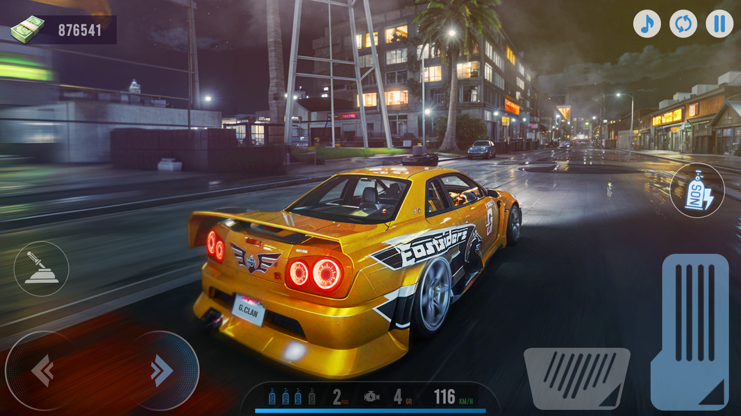 Car Drifting: Midnight Driving - Gameplay image of android game