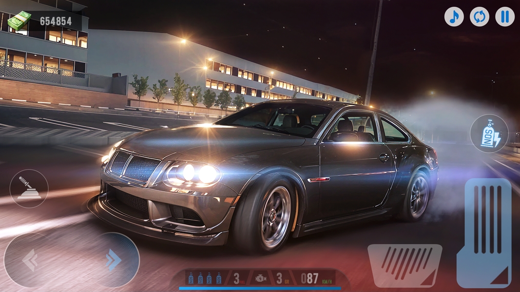 Car Drifting: Midnight Driving - Gameplay image of android game